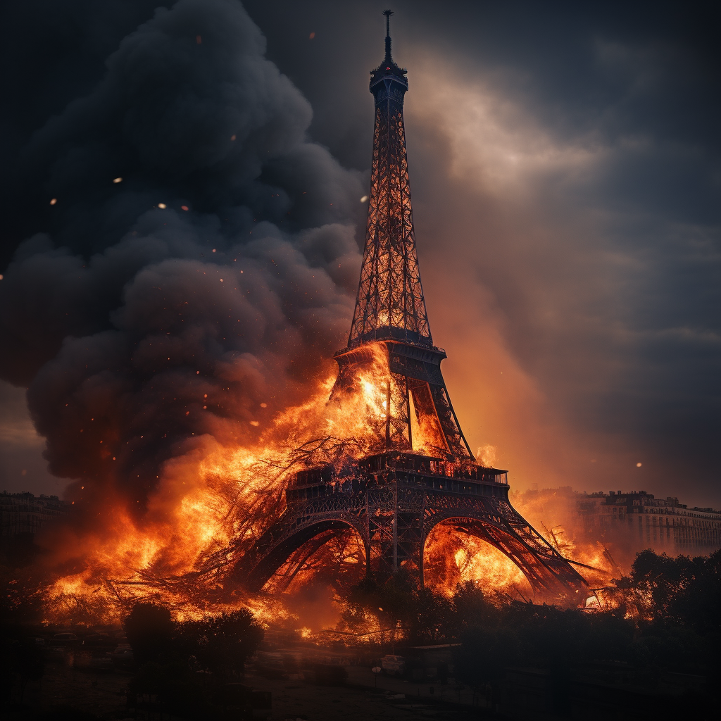 France riots: The end of the West.