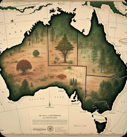 Australian Manifest Destiny. Terraforming the mainland.