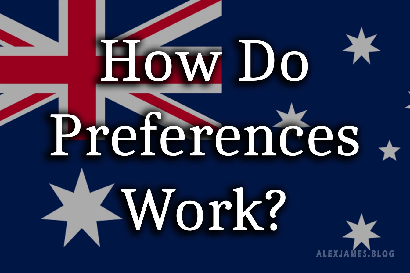 How do preferences work in Australia?